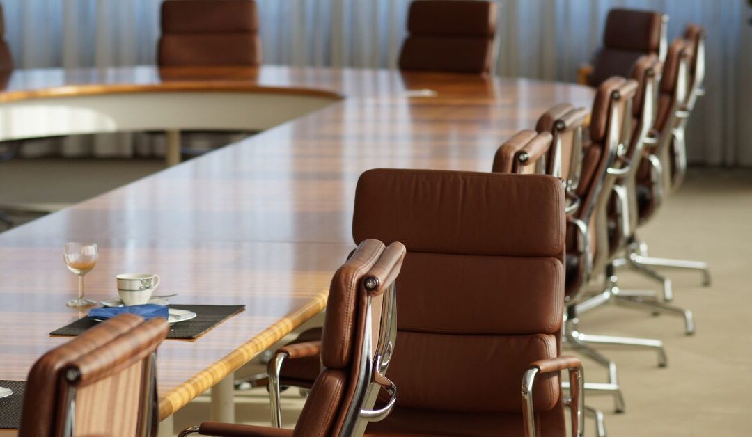 Empty board room